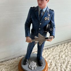 Military Resin Statue 8”