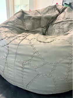Handmade Genuine Leather Bean Bag Chairs – Made in Brazil