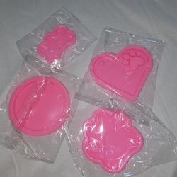 Dog Themed Silicone Keychain Molds