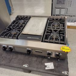 VIKING 36 INCH COOKTOP HIGH END
