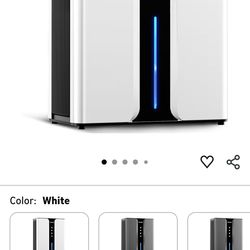 95oz Home Dehumidifier, (950 sq.ft) Quiet dehumidifier for Bedroom Bathroom with Drain Hose, with Ai