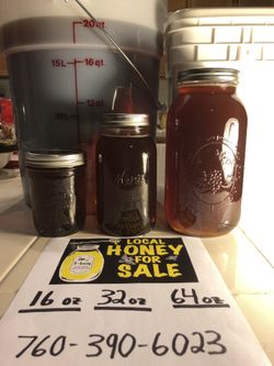 Local honey for sale!