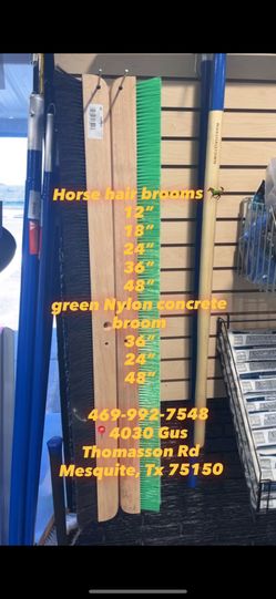 Horse Hair Brooms