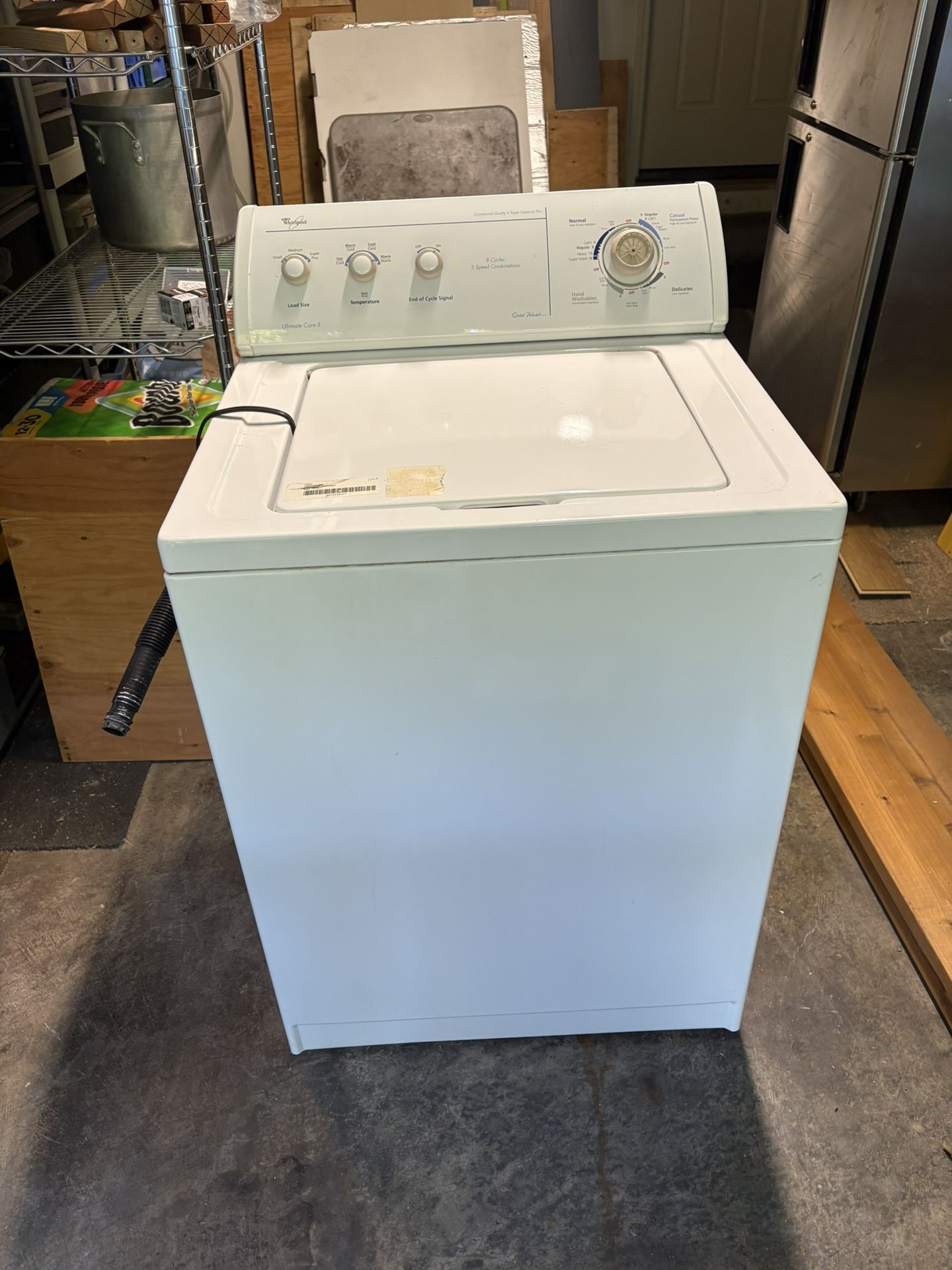 Washer Whirlpool Ultimate Care II