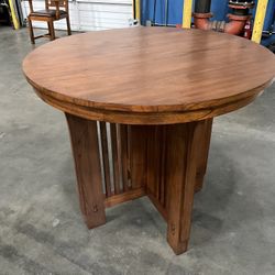 Solid Wood Gather Height Table