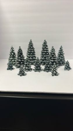 Christmas Village Trees