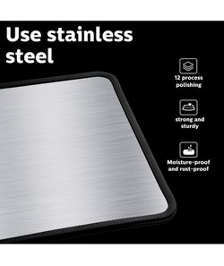 Folding Stainless Steel Splatter Guard, Grease Shield, Cooking Splatter  Screen, Kitchen Backsplash Protector, Grease Splatter Guard, Backsplash  Behind