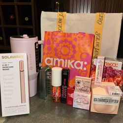 Premium valentines gift. Top beauty products Amika / Benefit / Sol de Janeiro / Too Faced / Solawave