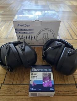 Noise-canceling headphones 2EA(from Amazon)