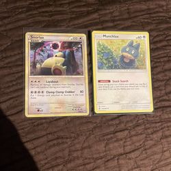 Pokemon Snorlax & Munchlax