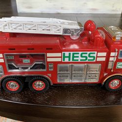 2005 Hess Toy Fire Truck W/ Emergency Vehicle 