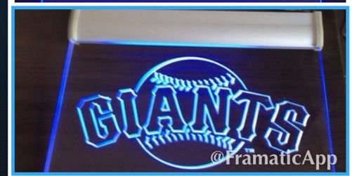 New Neon Giants Sign $40