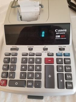 Cannon MP25DV Desktop Calculator