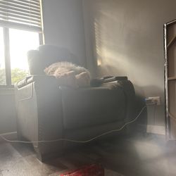 Three piece leather couch 