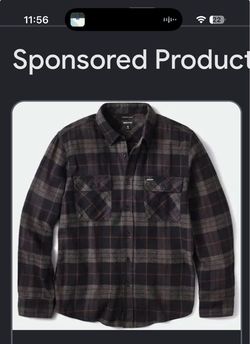 Brixton Bowery flannel