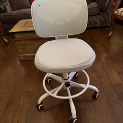 Primy Armless Tall Desk Chair, Adjustable Height