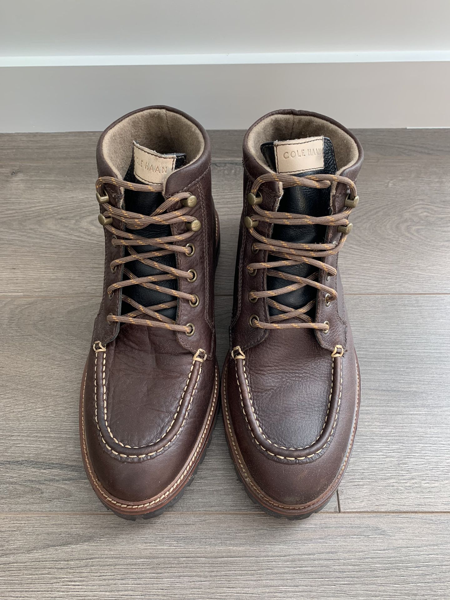 Cole Haan Judson Boot, brown, water-resistant, 8M