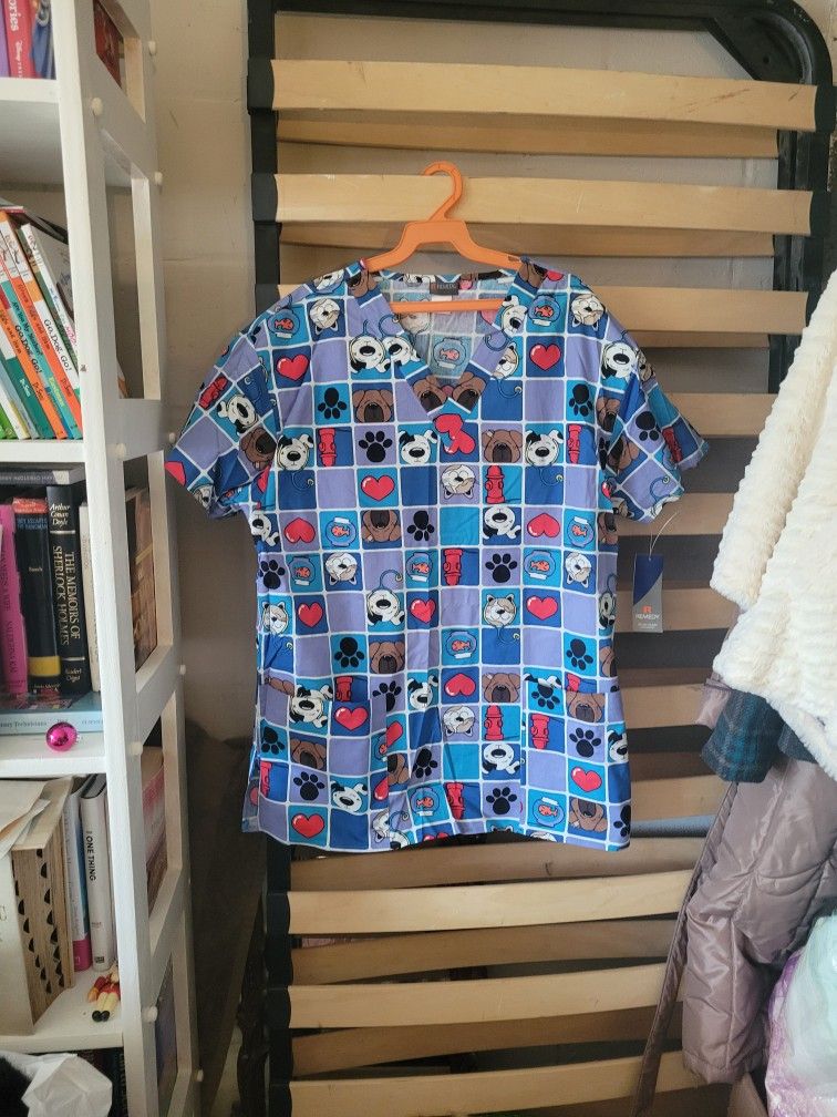 Animal Scrub Top
