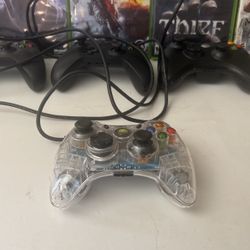 See Through Wired Xbox360 Controller 
