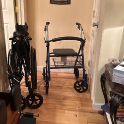 Wheelchair,walkers Bath Chairs& & More
