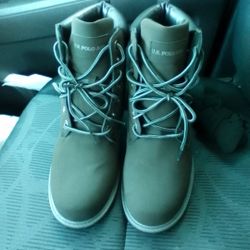 Polo Dark Brown Lace-Up Boots (12)