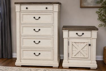 Bedroom Chest + Nightstand – $400
