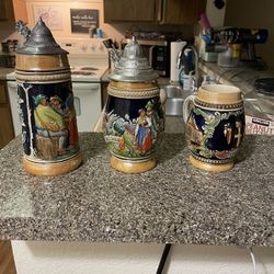 GENUINE AUTHENTIC Beer Steins