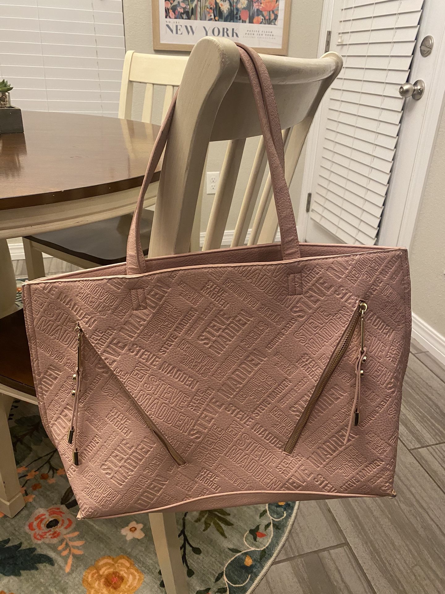 Steve Madden Pink Tote Bag