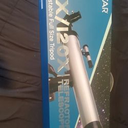 VIVITAR 60x/120x Reflector Telescope