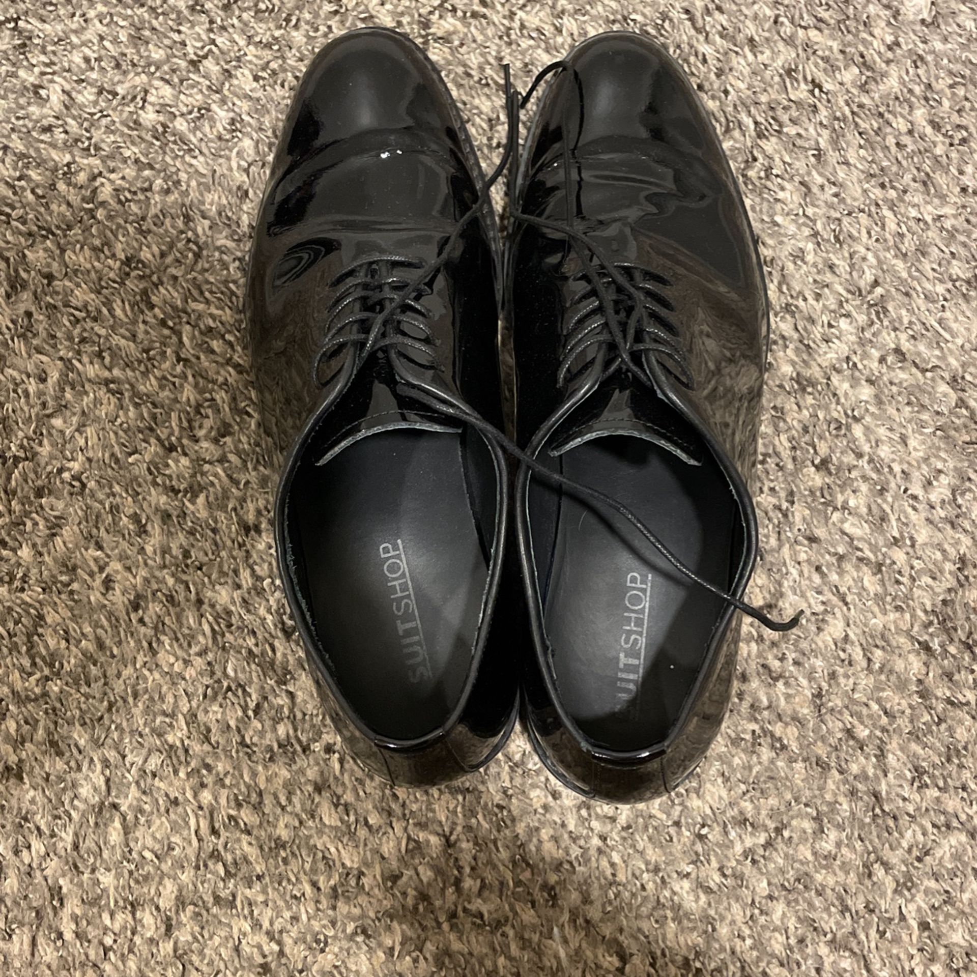 Suitshop Don Juan Mens Tuxedo Shoes Size 10