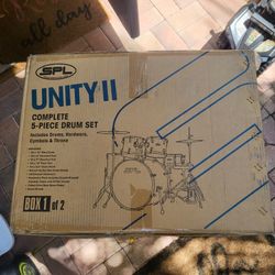 Sound Percussion Labs 5PC Unity II All In One Drum Set Gold Medal Speckle CONSIDERING TRADES