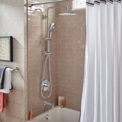 New American Standard Spectra Polished Chrome 11-in Built-ln Shower Faucet System