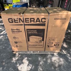 Generac 14,000 Watt - Dual Fuel Air- Cooled Whole House Home Standby Generator, Smart Home Monitorin