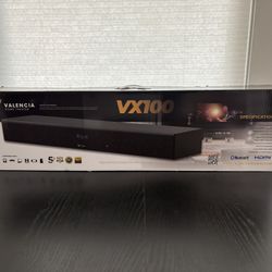Brand new Valencia VX100 Home Theater Soundbar