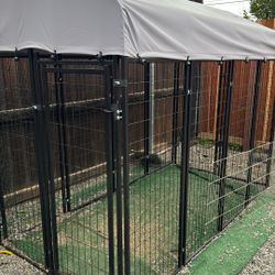Outdoor Metal Dog kennel 