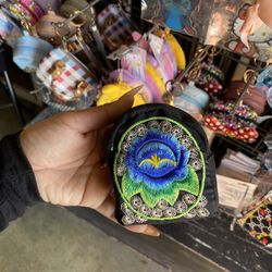 Mini Backpack Keychain Monedero