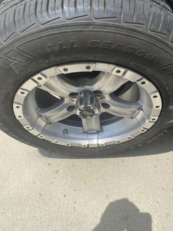 15 Inch Rims & Tires  5x4.75 Or 5x120mm Bolt Pattern 