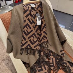 Luxury Double-Faced Cashmere Cape
