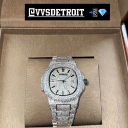Slim Patek Moissanite 