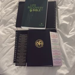Na Book, Life Recovery, 12 Step Bookmark-free