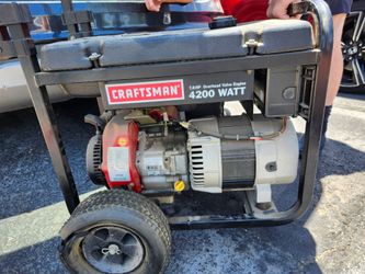 Craftsman 4200 watt portable generator