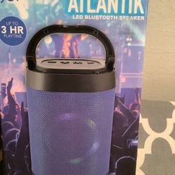 IJoy Atlantik LED Bluetooth Speaker Blue