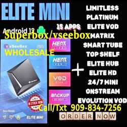 VSEEBOX ELITE MINI   supreme  new Model  Wholesale Price reseller VSEE BOX    super box VSEEBOX SUPERBOX