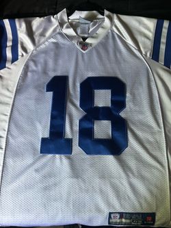 Authentic 2011 Reebok NFL Final Year On Field Stitched Peyton Manning Colts Jersey
