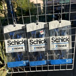 Schick Xtreme 4 Outlast Razors (3ct)