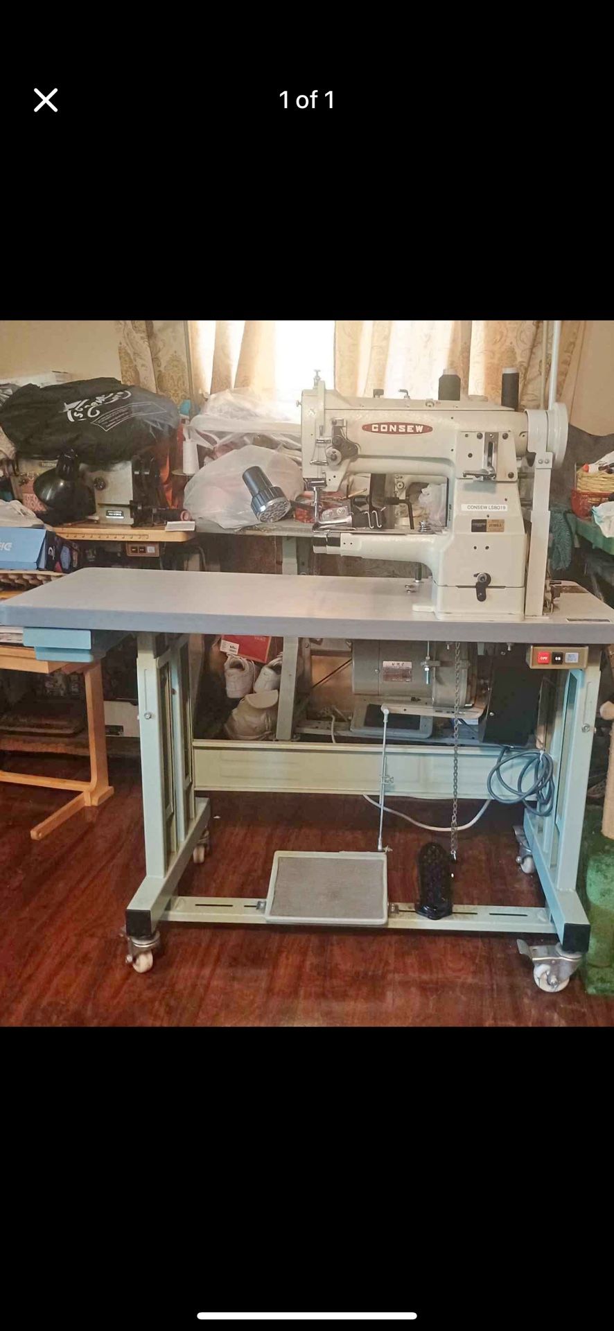 Arm Sewing Machine, Consew