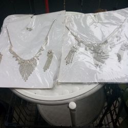 Two Necklaces Fashion Jewelry Both Necklaces For $40