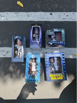 2026 dodgers Miguel Rojas, Mookie Betts, Blake Snell, Shaq, & Ice Cube Bobblehead trade