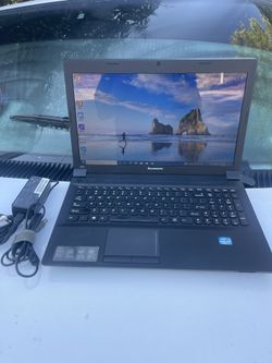 LENOVO LAPTOP WINDOWS 10 Pro 500 Hard Drive Storage :4 GIGS MEMORIES  WITH CAMERA  AND WIFI ORIGINAL CHARGER  GOOD BATTERY EVERY THING WORKS PERFECT 