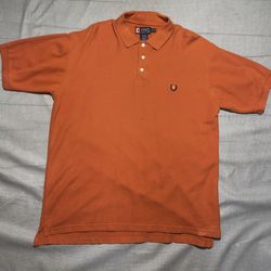 Chaps Ralph Lauren Vintage Polo Orange XL